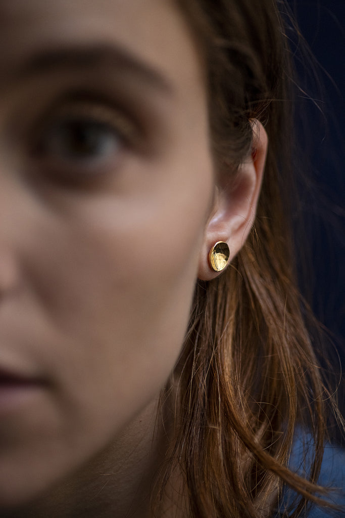 Orecchini Cuore Lucidi In Argento Con Chiusura Farfalla - Gioielli Aurum - Foto 13